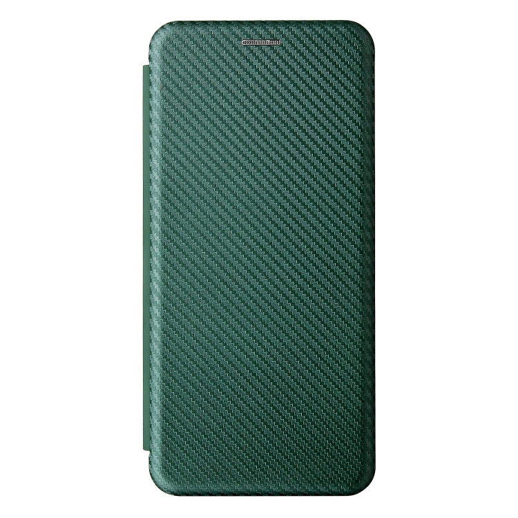 Carbon Fiber Texture Horizontal Flip TPU + PC + PU Leather Case with Card Slot For Motorola Edge 20 Lite