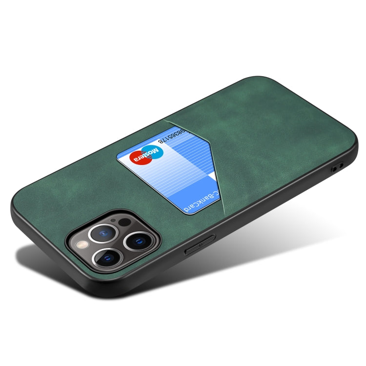 For iPhone 12 Pro Max Skin Feel PU + TPU Protective Case with Card Slot