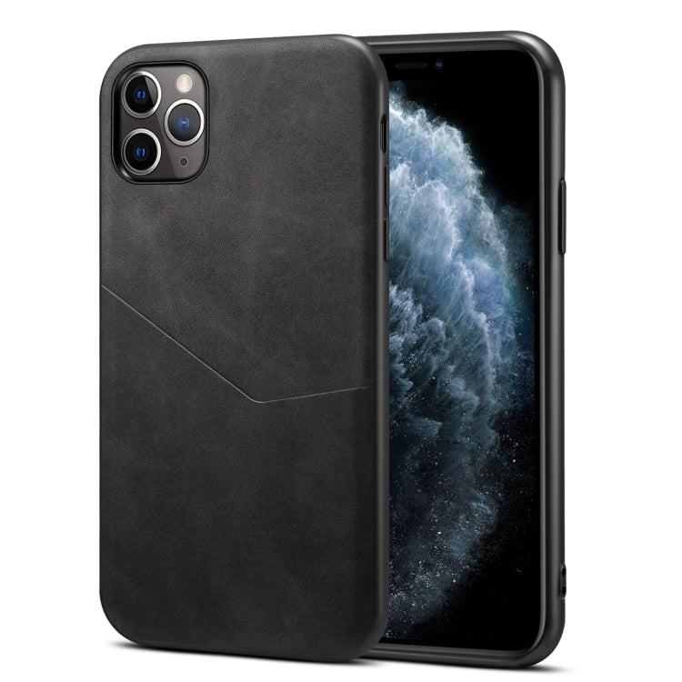 For iPhone 11 Pro Skin Feel PU + TPU Protective Casewith Card Slot