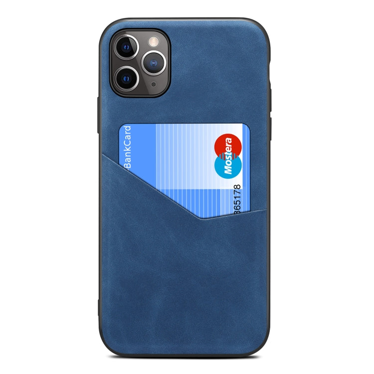 For iPhone 11 Pro Skin Feel PU + TPU Protective Casewith Card Slot