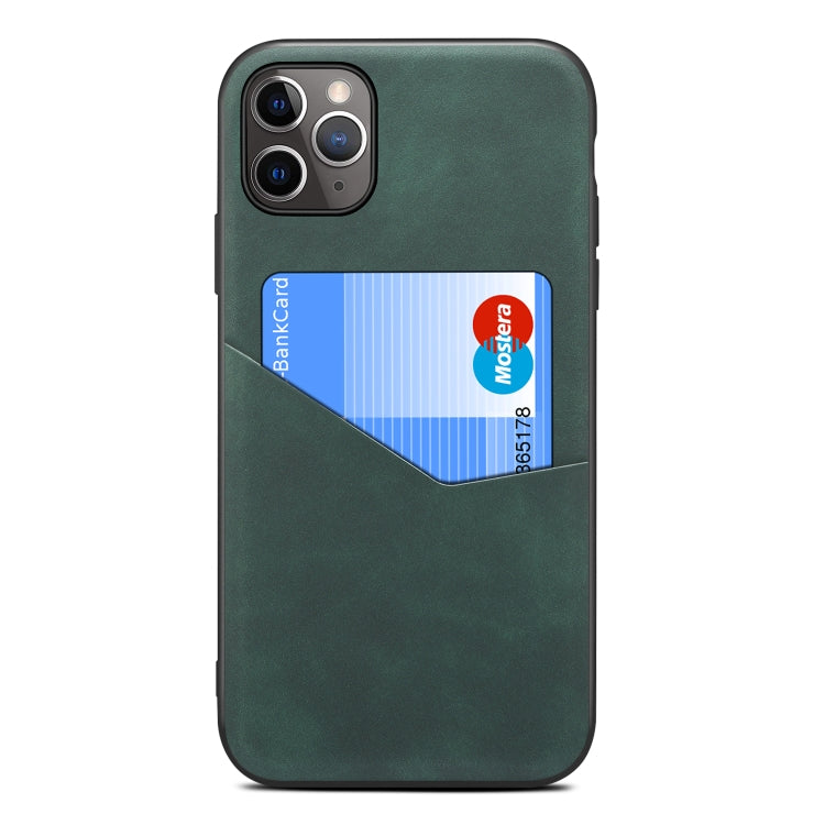 For iPhone 11 Pro Skin Feel PU + TPU Protective Casewith Card Slot