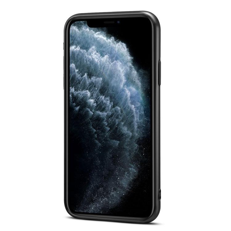 For iPhone 11 Pro Max Skin Feel PU + TPU Protective Case with Card Slot