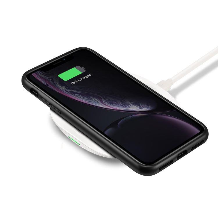 For iPhone XS Max Skin Feel PU + TPU Protective Case with Card Slot