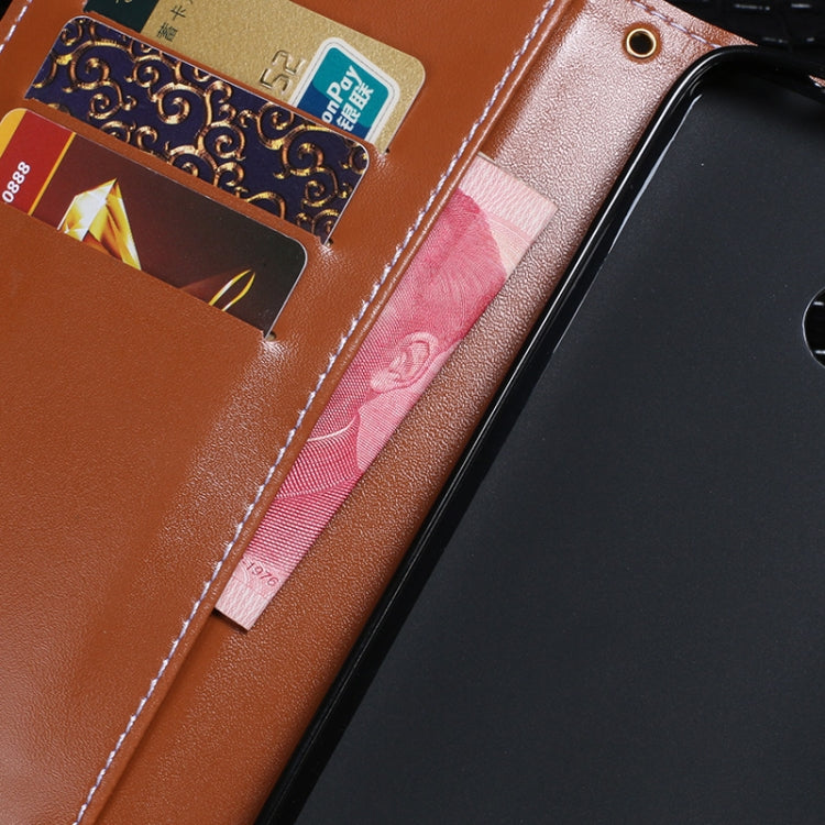 For ZTE Blade A31 idewei Crocodile Texture Horizontal Flip Leather Case with Holder & Card Slots & Wallet