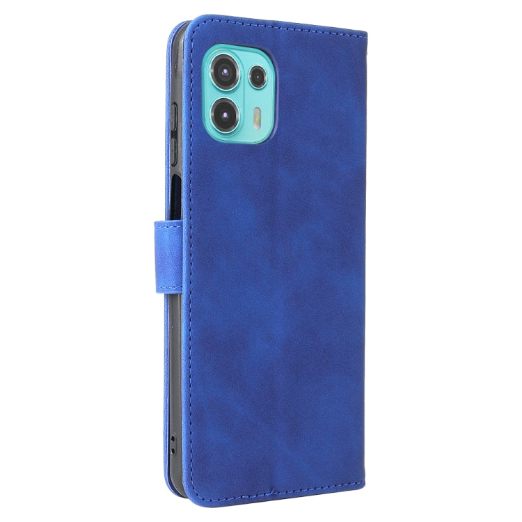 Solid Color Skin Feel Magnetic Buckle Horizontal Flip Calf Texture PU Leather Case with Holder & Card Slots & Wallet For Motorola Edge 20 Lite
