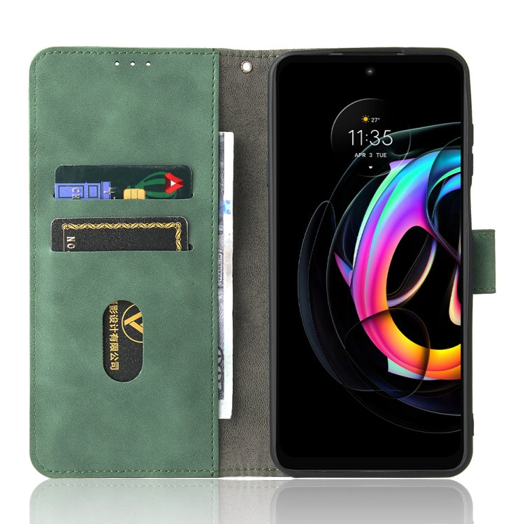 Solid Color Skin Feel Magnetic Buckle Horizontal Flip Calf Texture PU Leather Case with Holder & Card Slots & Wallet For Motorola Edge 20 Lite