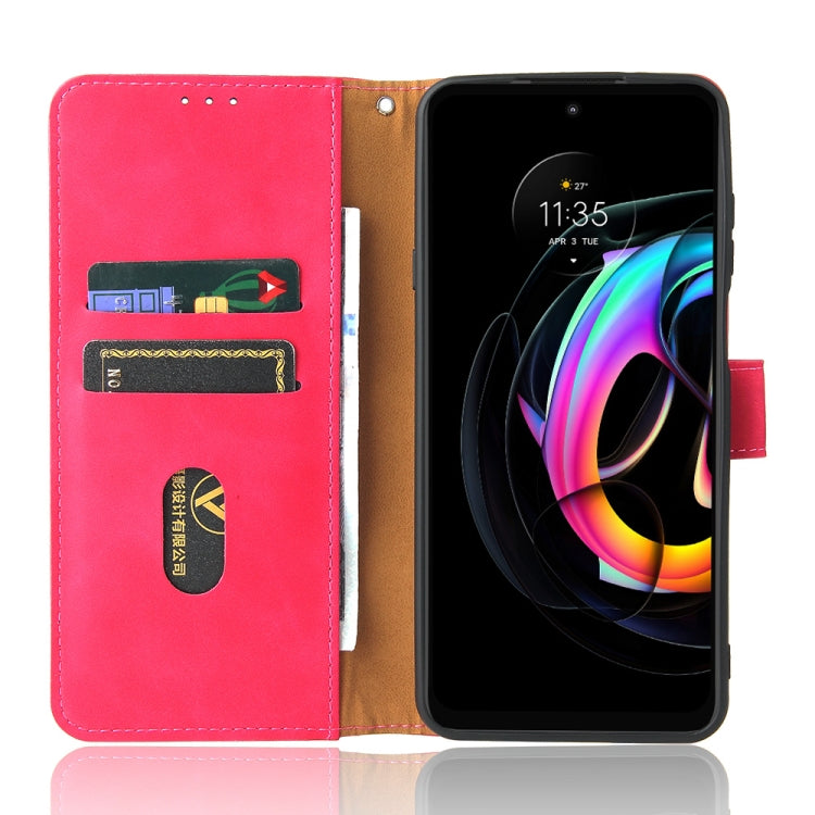 Solid Color Skin Feel Magnetic Buckle Horizontal Flip Calf Texture PU Leather Case with Holder & Card Slots & Wallet For Motorola Edge 20 Lite