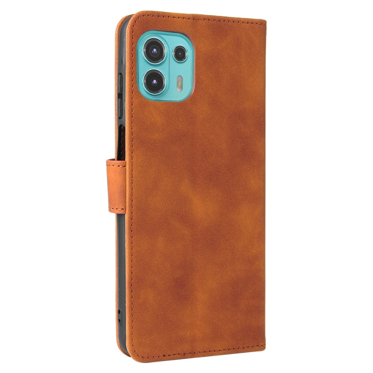Solid Color Skin Feel Magnetic Buckle Horizontal Flip Calf Texture PU Leather Case with Holder & Card Slots & Wallet For Motorola Edge 20 Lite