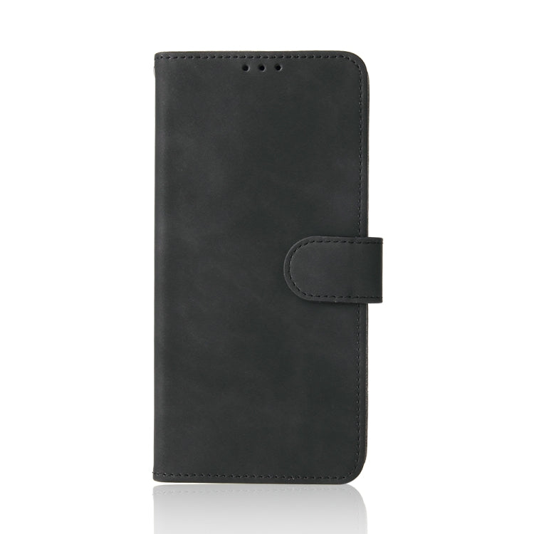 Solid Color Skin Feel Magnetic Buckle Horizontal Flip Calf Texture PU Leather Case with Holder & Card Slots & Wallet For Oukitel C21 Pro