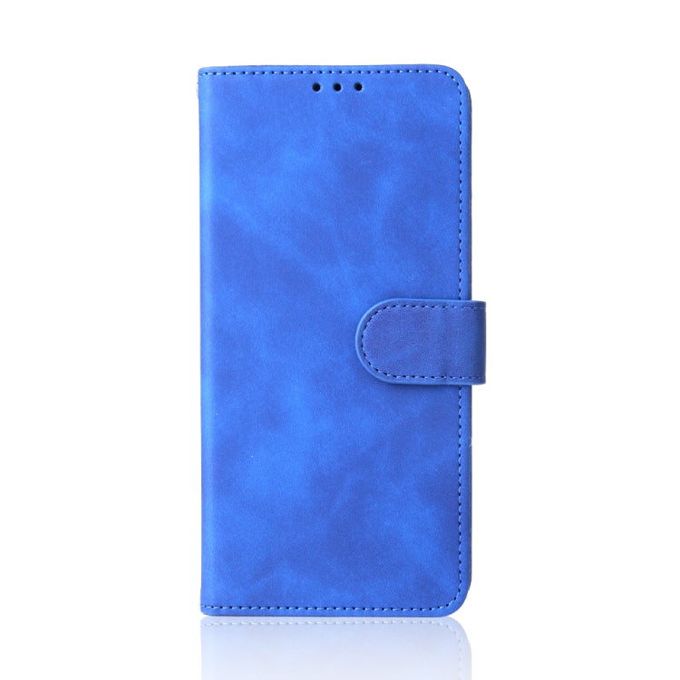 Solid Color Skin Feel Magnetic Buckle Horizontal Flip Calf Texture PU Leather Case with Holder & Card Slots & Wallet For Oukitel C21 Pro