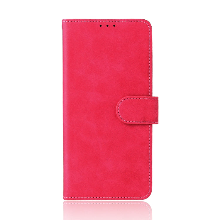 Solid Color Skin Feel Magnetic Buckle Horizontal Flip Calf Texture PU Leather Case with Holder & Card Slots & Wallet For Xiaomi Redmi 10