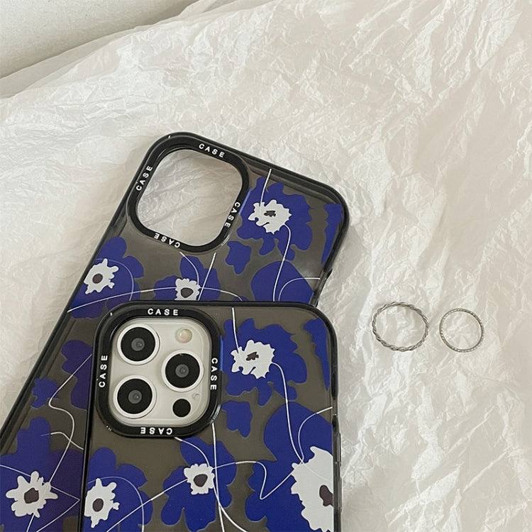 Thickened TPU Shockproof Protective Case For iPhone 8 Plus / 7 Plus(Flower)