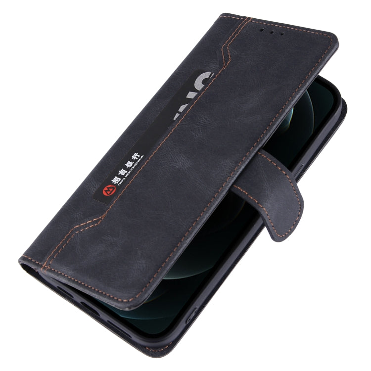 For iPhone 13 Pro Reverse Buckle Horizontal Flip PU Leather Case with Holder & Card Slot & Wallet