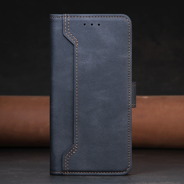 For iPhone 12 Pro Max Reverse Buckle Horizontal Flip PU Leather Case with Holder & Card Slot & Wallet