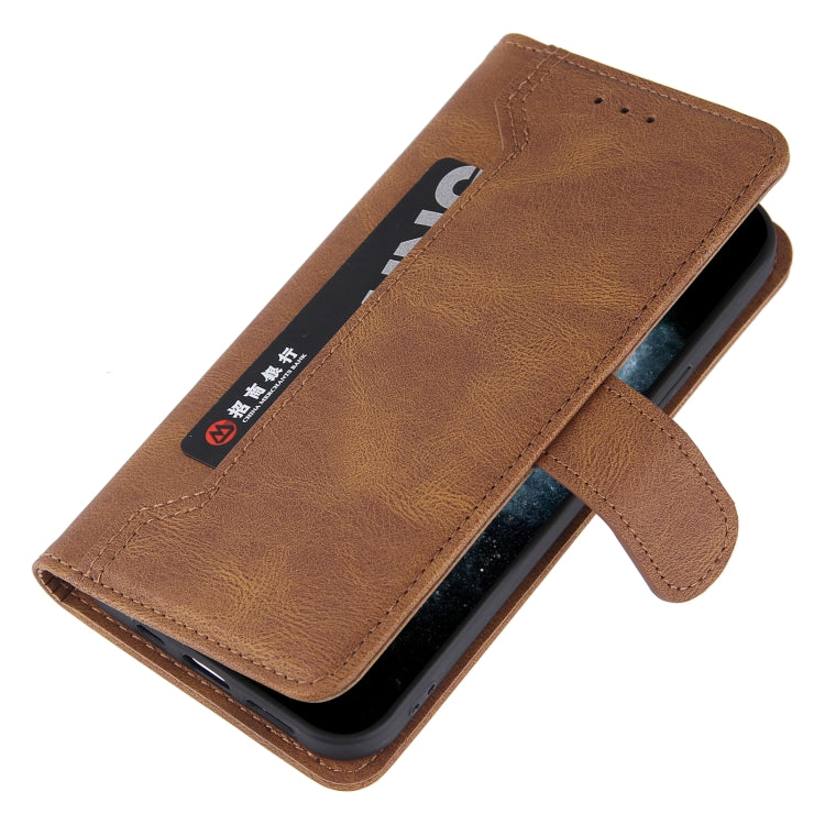 For iPhone 12 Pro Max Reverse Buckle Horizontal Flip PU Leather Case with Holder & Card Slot & Wallet
