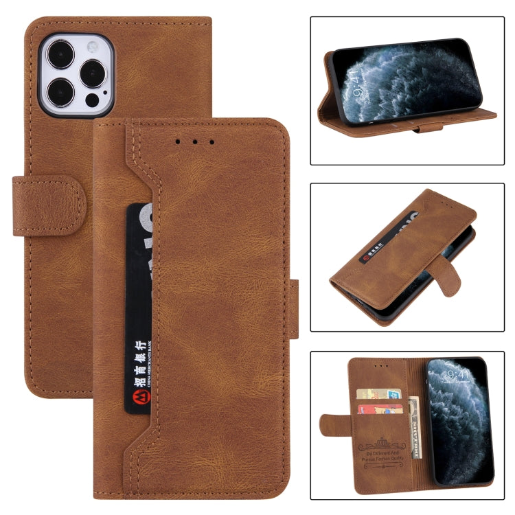 For iPhone 11 Reverse Buckle Horizontal Flip PU Leather Case with Holder & Card Slot & Wallet