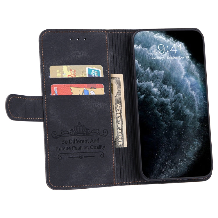 For iPhone 11 Pro Max Reverse Buckle Horizontal Flip PU Leather Case with Holder & Card Slot & Wallet