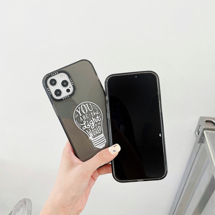 For iPhone 11 Pro Max Thickened TPU Shockproof Protective Case (Bright Lamp)