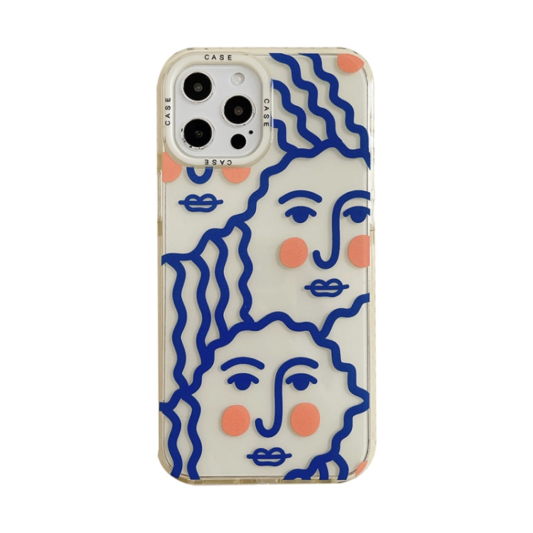 For iPhone 12 Pro Max Thickened TPU Shockproof Protective Case