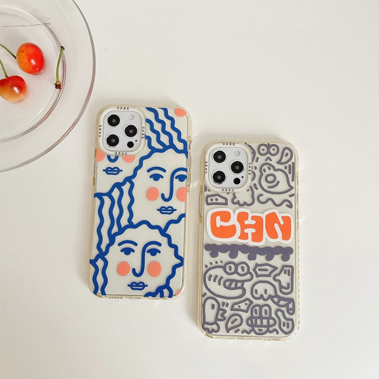 For iPhone 12 Pro Max Thickened TPU Shockproof Protective Case
