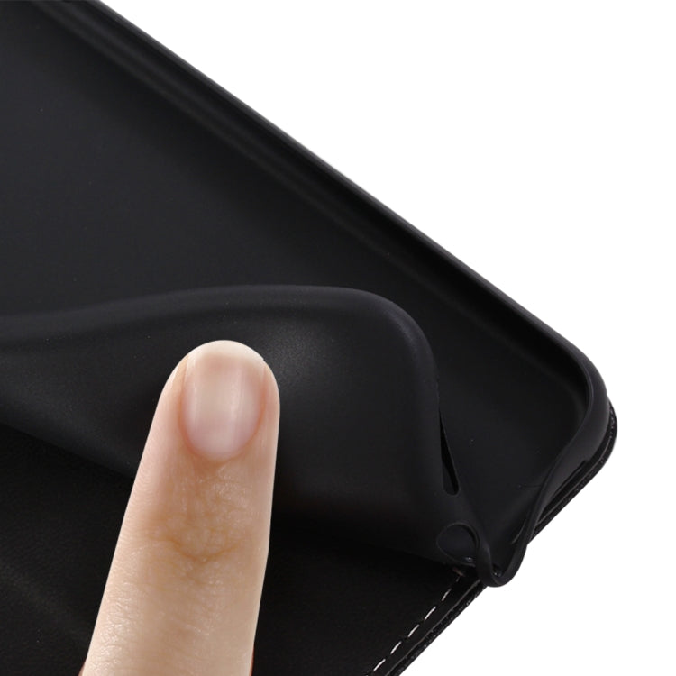 For iPhone XS / X GEBEI Top-grain Leather Horizontal Flip Protective Case with Holder & Card Slots