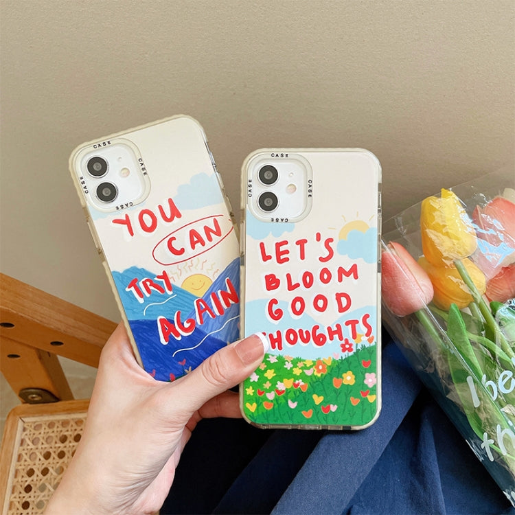 For iPhone X / XS Thickened TPU Shockproof Protective Case
