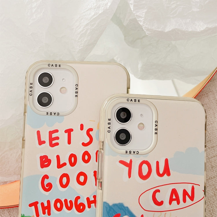 For iPhone XR Thickened TPU Shockproof Protective Case