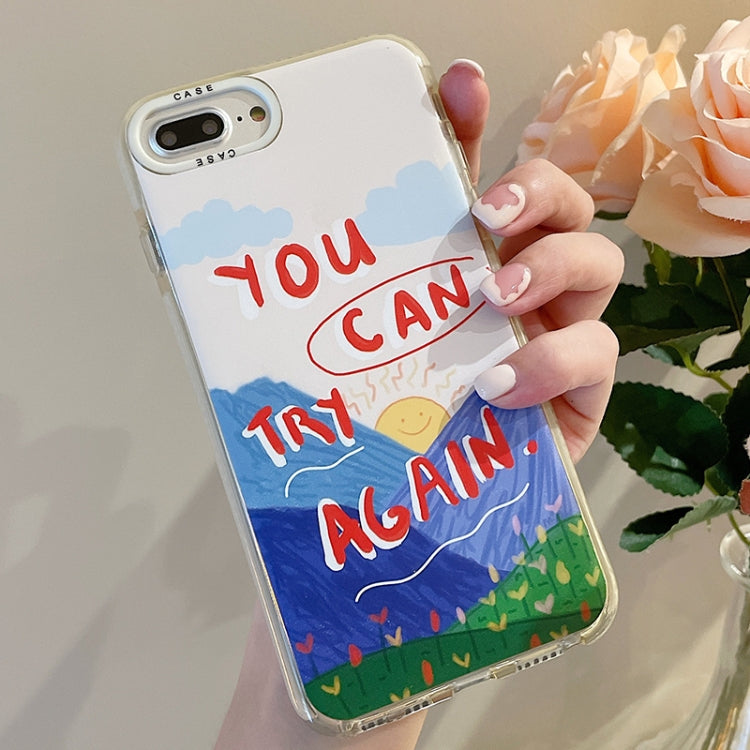 For iPhone SE 2020 / 8 / 7 Thickened TPU Shockproof Protective Case