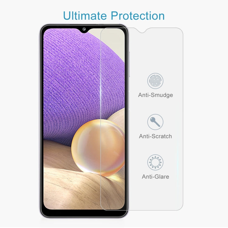 For Samsung Galaxy A32 5G 50 PCS 0.26mm 9H 2.5D Tempered Glass Film