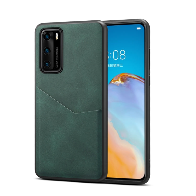 For Huawei P40 Skin Feel PU + TPU Protective Case with Card Slot