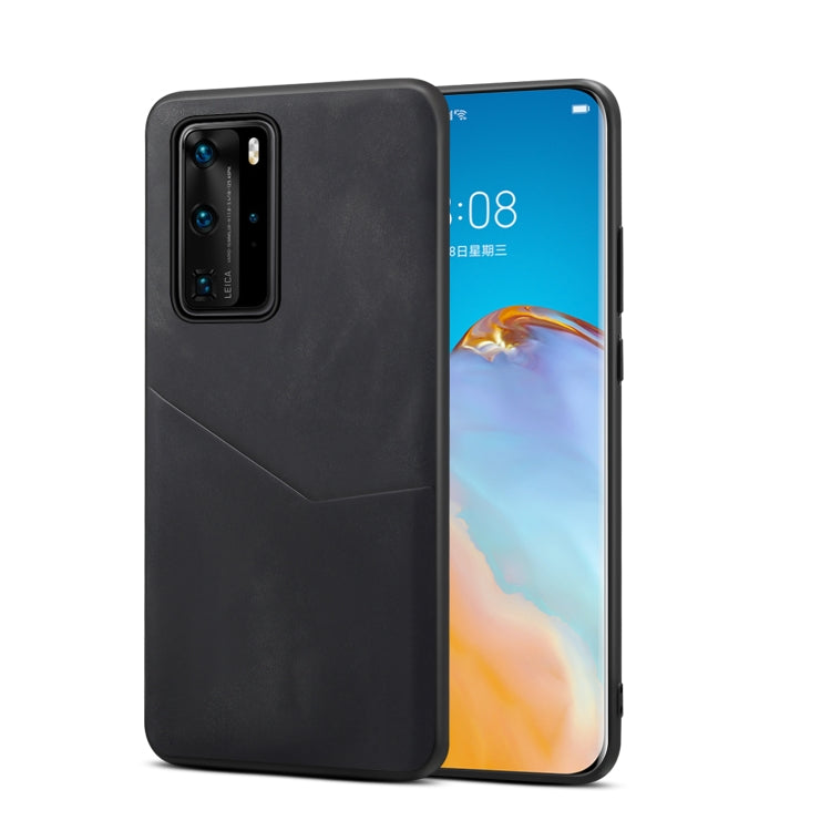 For Huawei P40 Pro Skin Feel PU + TPU Protective Case with Card Slot