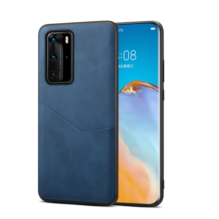 For Huawei P40 Pro Skin Feel PU + TPU Protective Case with Card Slot