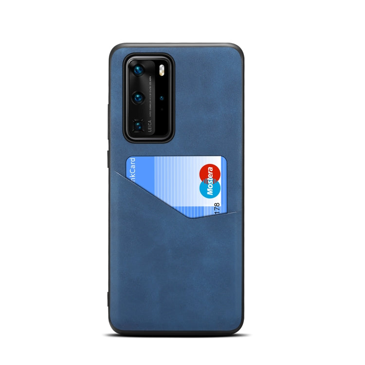 For Huawei P40 Pro Skin Feel PU + TPU Protective Case with Card Slot