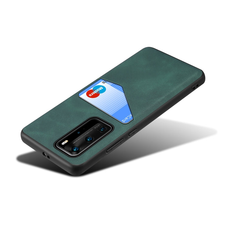 For Huawei P40 Pro Skin Feel PU + TPU Protective Case with Card Slot