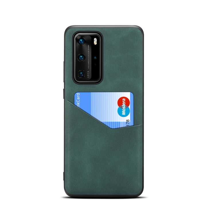 For Huawei P40 Pro Skin Feel PU + TPU Protective Case with Card Slot