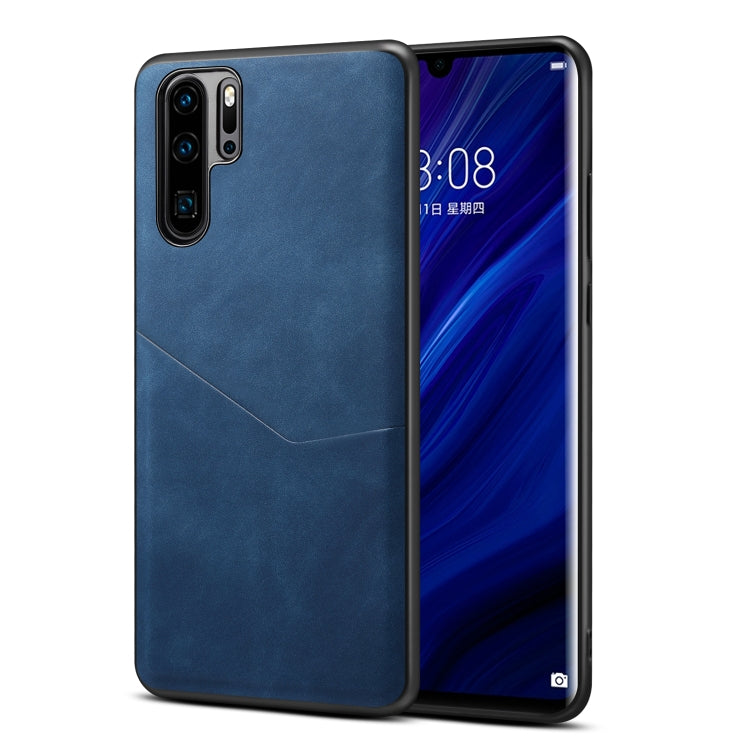 For Huawei P30 Pro Skin Feel PU + TPU Protective Case with Card Slot
