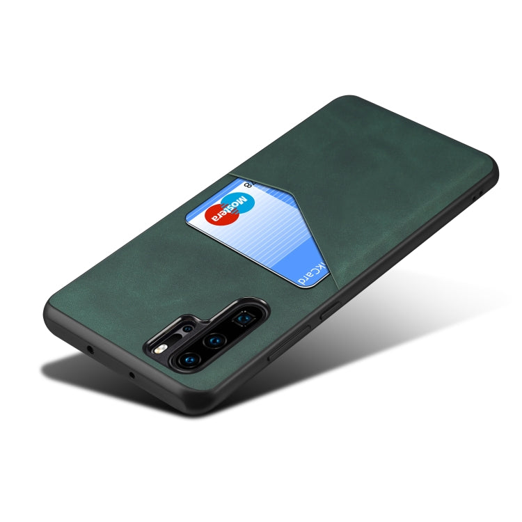 For Huawei P30 Pro Skin Feel PU + TPU Protective Case with Card Slot
