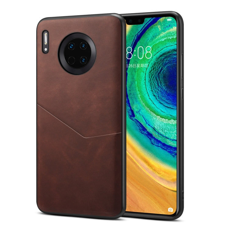 For Huawei Mate 30 Skin Feel PU + TPU Protective Case with Card Slot