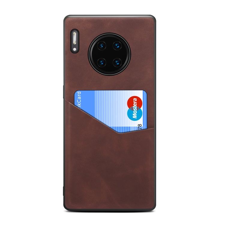 For Huawei Mate 30 Pro Skin Feel PU + TPU Protective Case with Card Slot