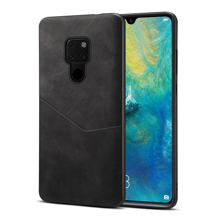 For Huawei Mate 20 Skin Feel PU + TPU Protective Case with Card Slot