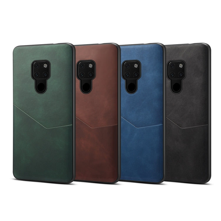 For Huawei Mate 20 Skin Feel PU + TPU Protective Case with Card Slot