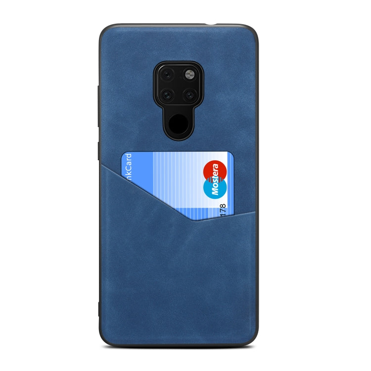 For Huawei Mate 20 Skin Feel PU + TPU Protective Case with Card Slot
