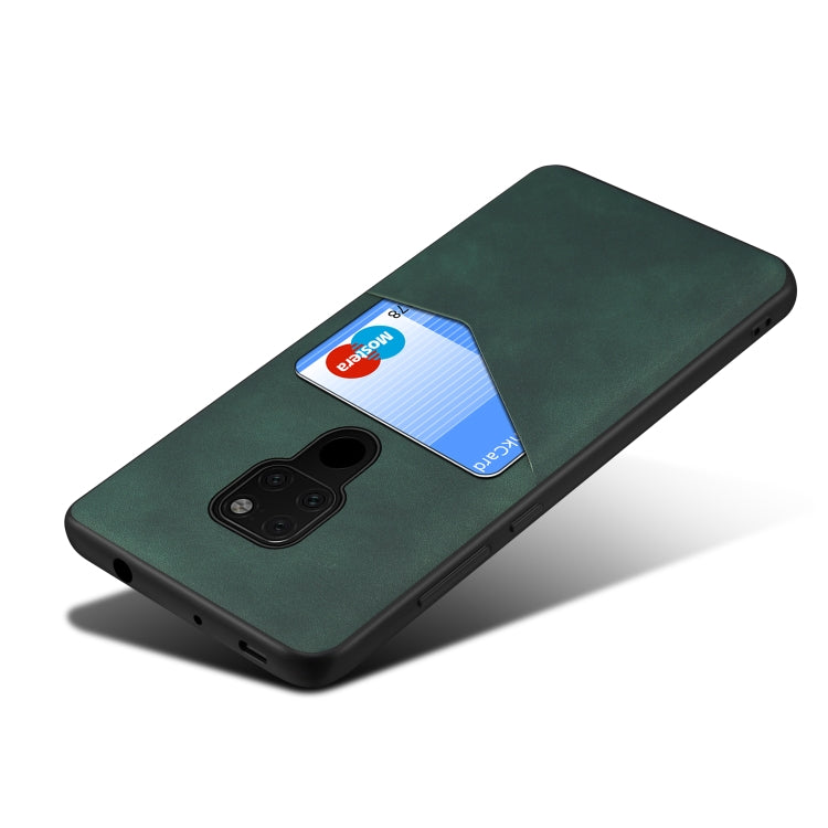 For Huawei Mate 20 Skin Feel PU + TPU Protective Case with Card Slot