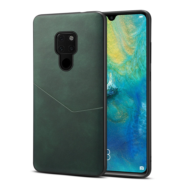 For Huawei Mate 20 Skin Feel PU + TPU Protective Case with Card Slot