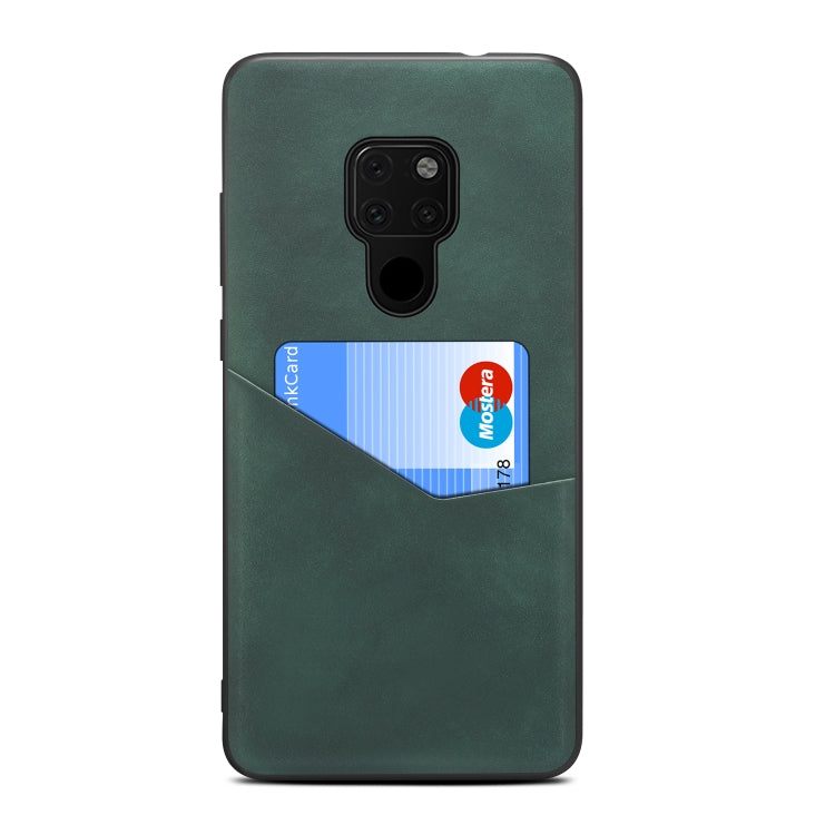 For Huawei Mate 20 Skin Feel PU + TPU Protective Case with Card Slot