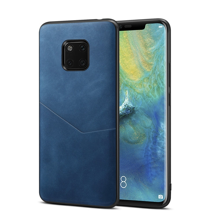 For Huawei Mate 20 Pro Skin Feel PU + TPU Protective Case with Card Slot