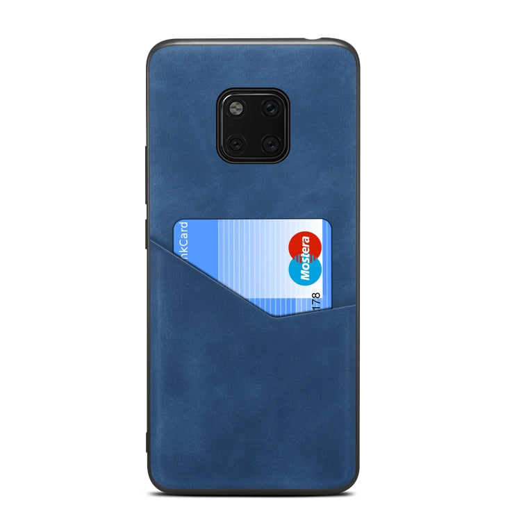 For Huawei Mate 20 Pro Skin Feel PU + TPU Protective Case with Card Slot