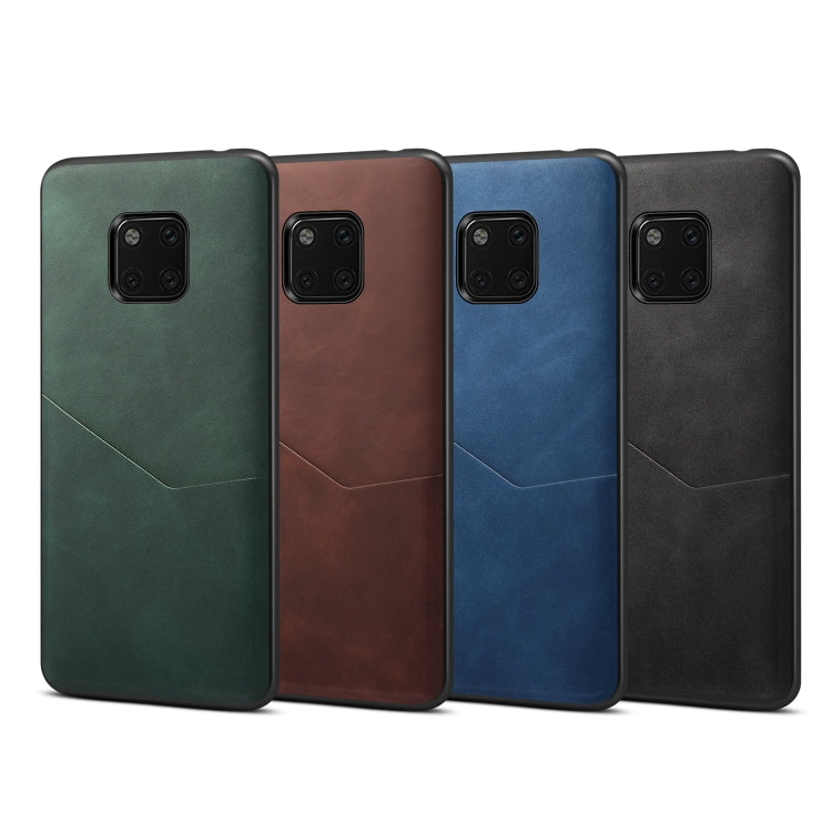 For Huawei Mate 20 Pro Skin Feel PU + TPU Protective Case with Card Slot