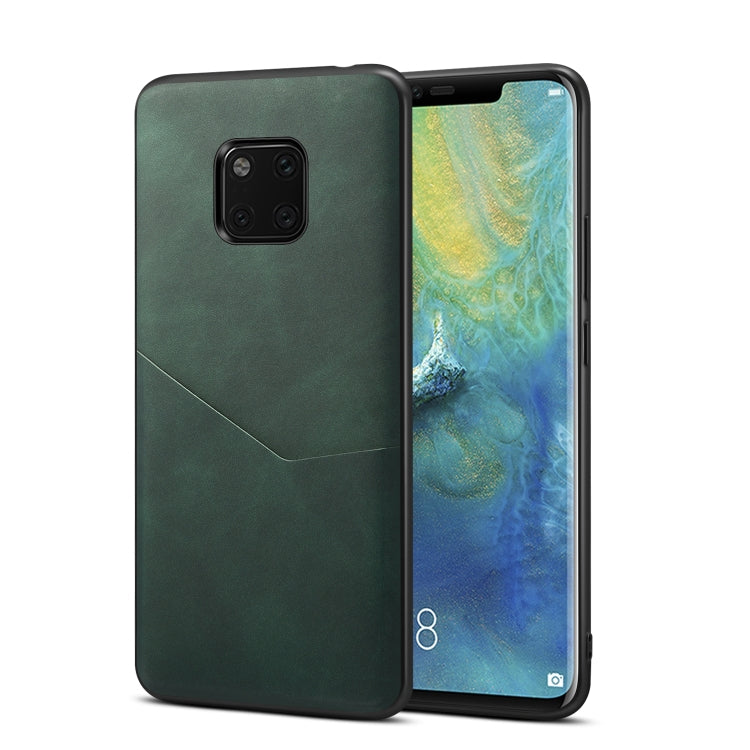 For Huawei Mate 20 Pro Skin Feel PU + TPU Protective Case with Card Slot