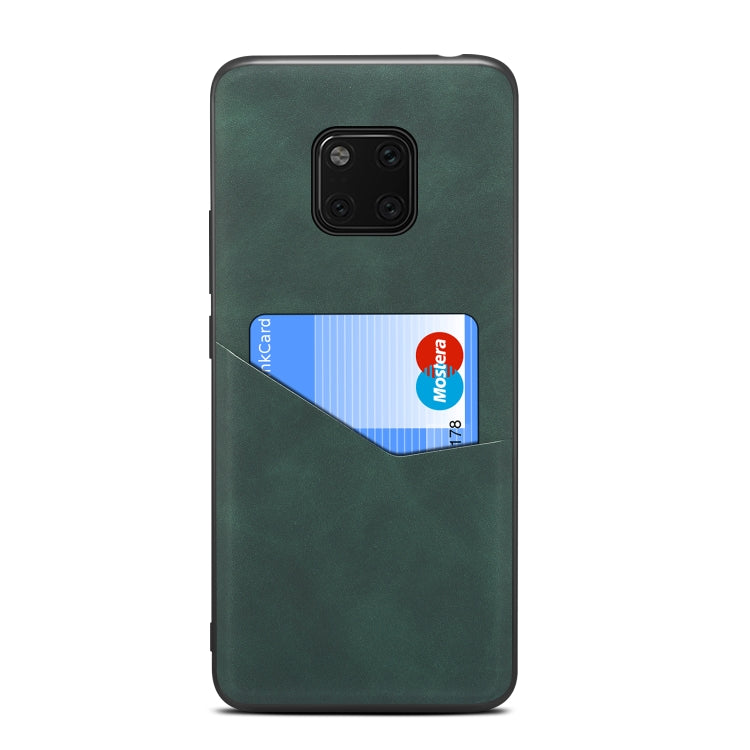 For Huawei Mate 20 Pro Skin Feel PU + TPU Protective Case with Card Slot
